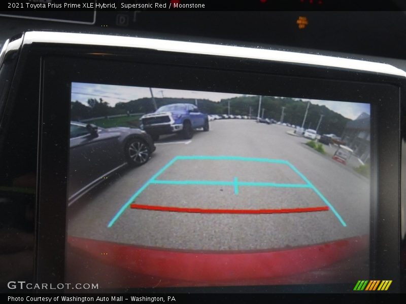 Supersonic Red / Moonstone 2021 Toyota Prius Prime XLE Hybrid