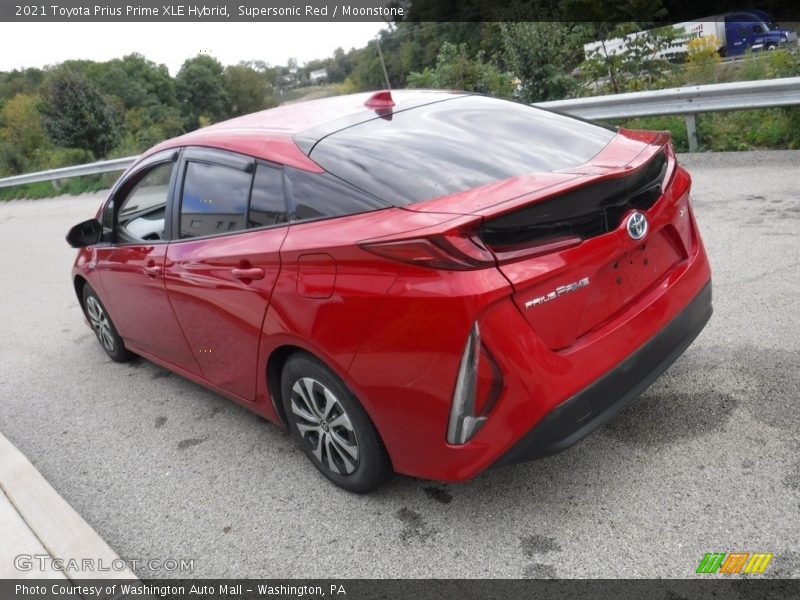 Supersonic Red / Moonstone 2021 Toyota Prius Prime XLE Hybrid