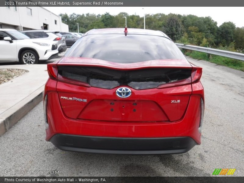 Supersonic Red / Moonstone 2021 Toyota Prius Prime XLE Hybrid