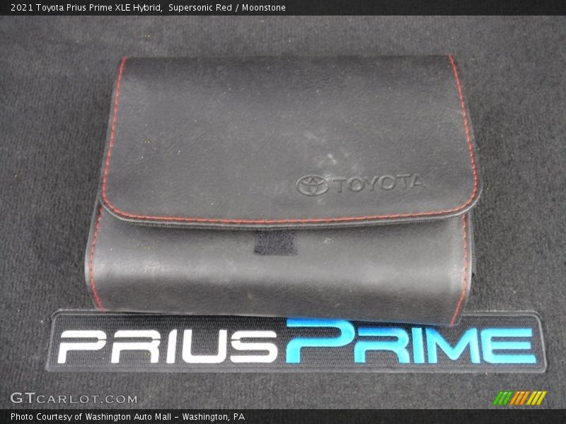 Supersonic Red / Moonstone 2021 Toyota Prius Prime XLE Hybrid