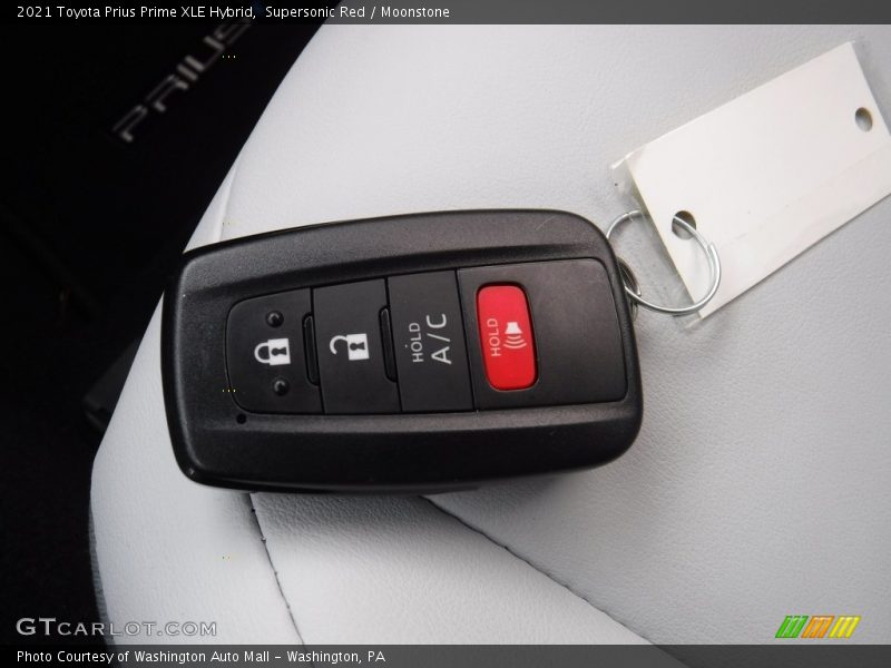 Keys of 2021 Prius Prime XLE Hybrid