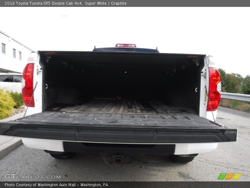 Super White / Graphite 2019 Toyota Tundra SR5 Double Cab 4x4