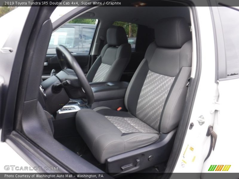 Front Seat of 2019 Tundra SR5 Double Cab 4x4