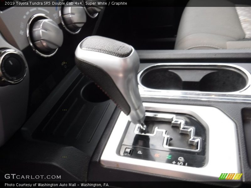 Super White / Graphite 2019 Toyota Tundra SR5 Double Cab 4x4