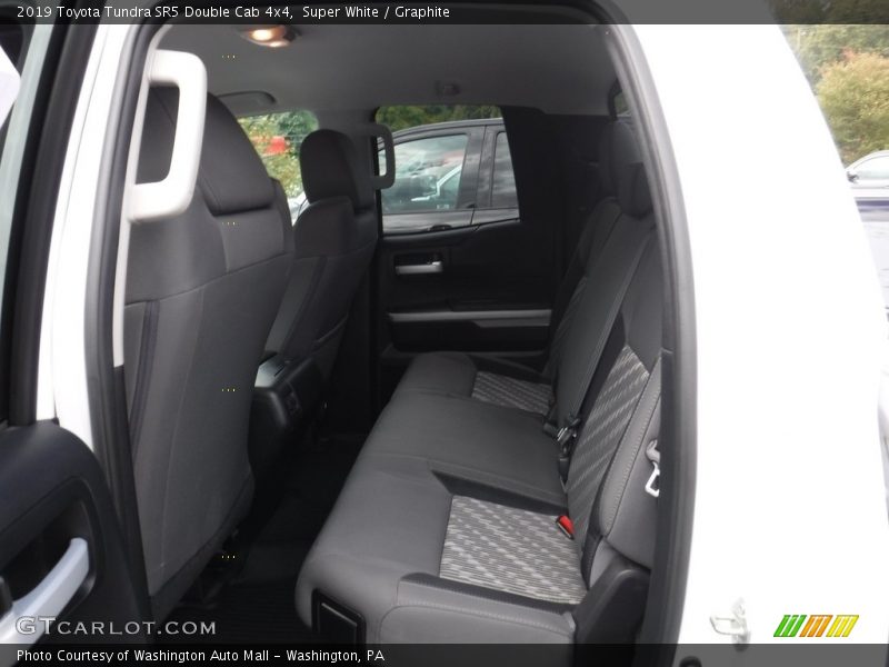 Super White / Graphite 2019 Toyota Tundra SR5 Double Cab 4x4