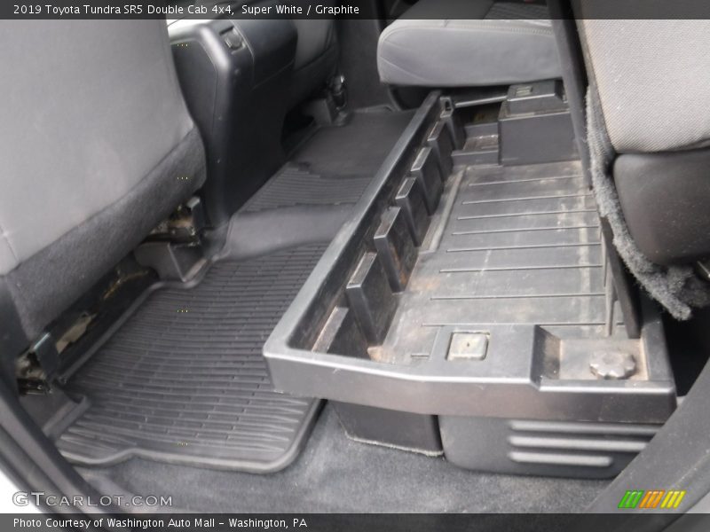 Super White / Graphite 2019 Toyota Tundra SR5 Double Cab 4x4