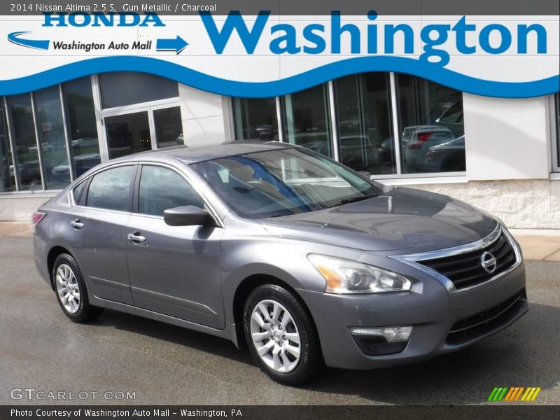 Gun Metallic / Charcoal 2014 Nissan Altima 2.5 S