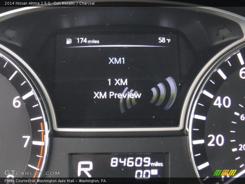 Gun Metallic / Charcoal 2014 Nissan Altima 2.5 S