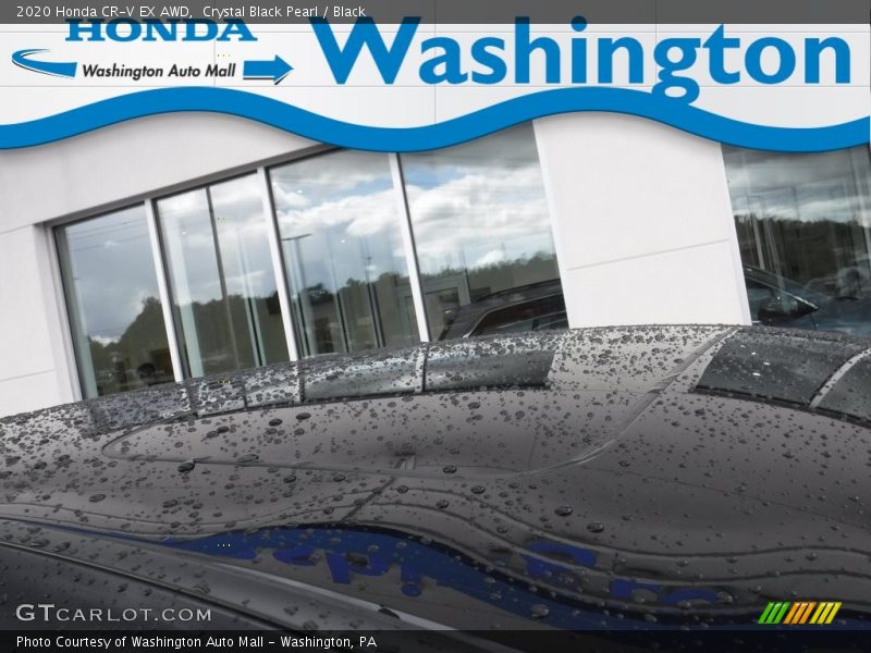 Crystal Black Pearl / Black 2020 Honda CR-V EX AWD