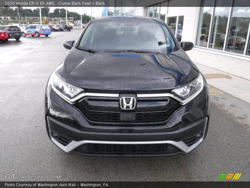 Crystal Black Pearl / Black 2020 Honda CR-V EX AWD