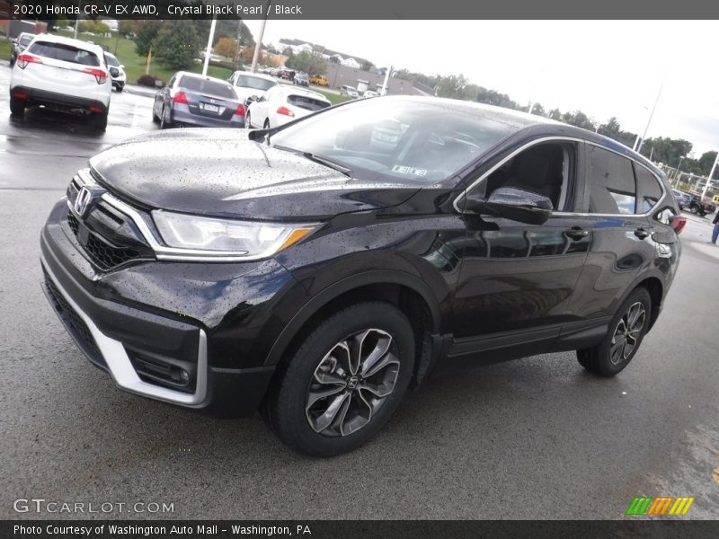 Crystal Black Pearl / Black 2020 Honda CR-V EX AWD