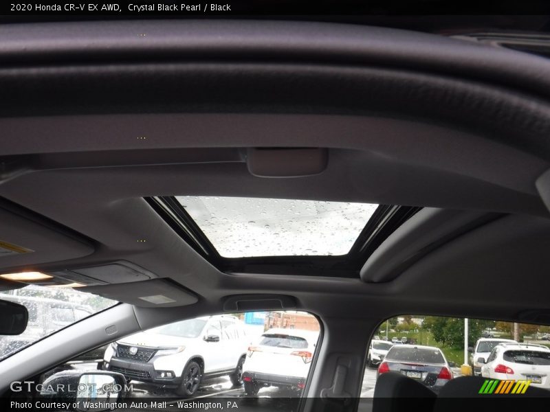 Crystal Black Pearl / Black 2020 Honda CR-V EX AWD