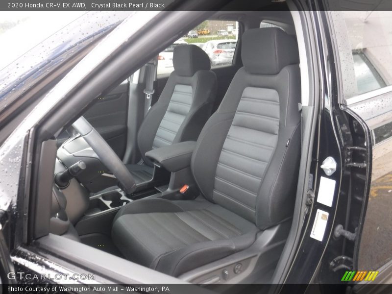 Crystal Black Pearl / Black 2020 Honda CR-V EX AWD