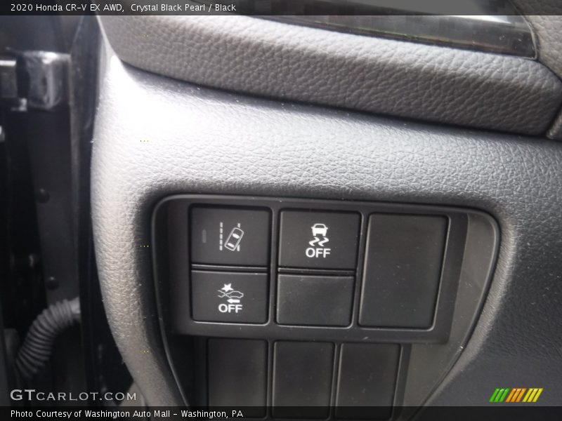 Crystal Black Pearl / Black 2020 Honda CR-V EX AWD