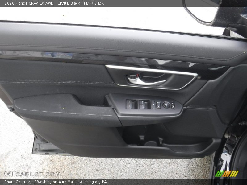 Crystal Black Pearl / Black 2020 Honda CR-V EX AWD