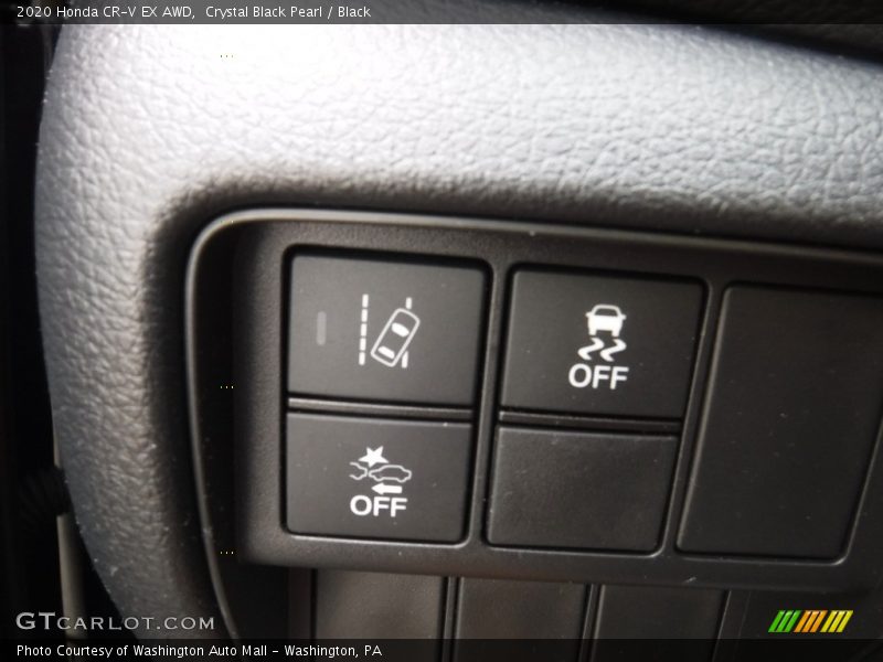 Crystal Black Pearl / Black 2020 Honda CR-V EX AWD