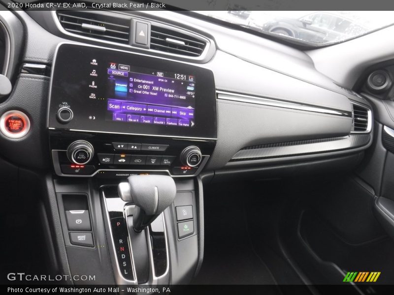 Crystal Black Pearl / Black 2020 Honda CR-V EX AWD