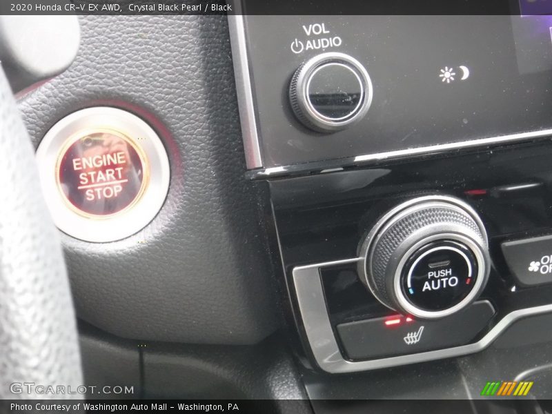 Crystal Black Pearl / Black 2020 Honda CR-V EX AWD