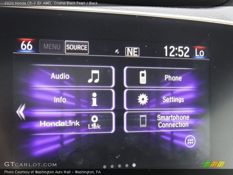 Crystal Black Pearl / Black 2020 Honda CR-V EX AWD
