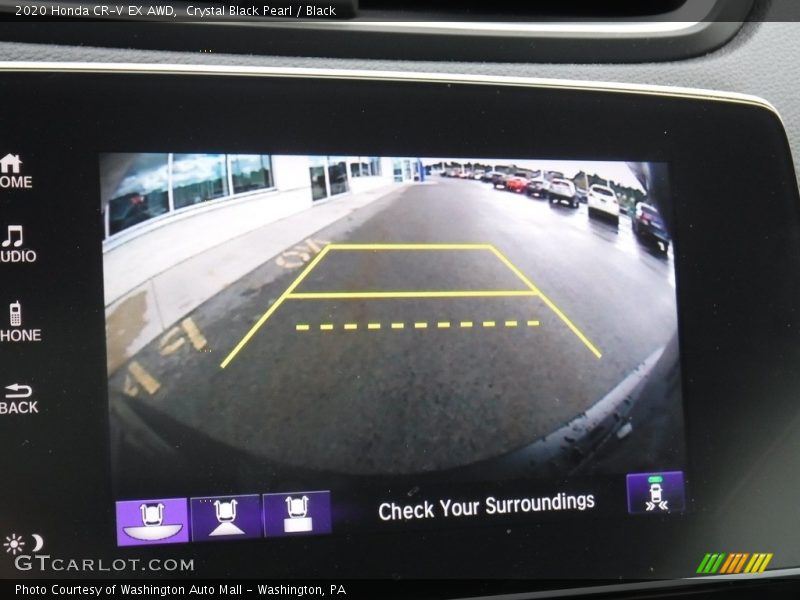 Crystal Black Pearl / Black 2020 Honda CR-V EX AWD