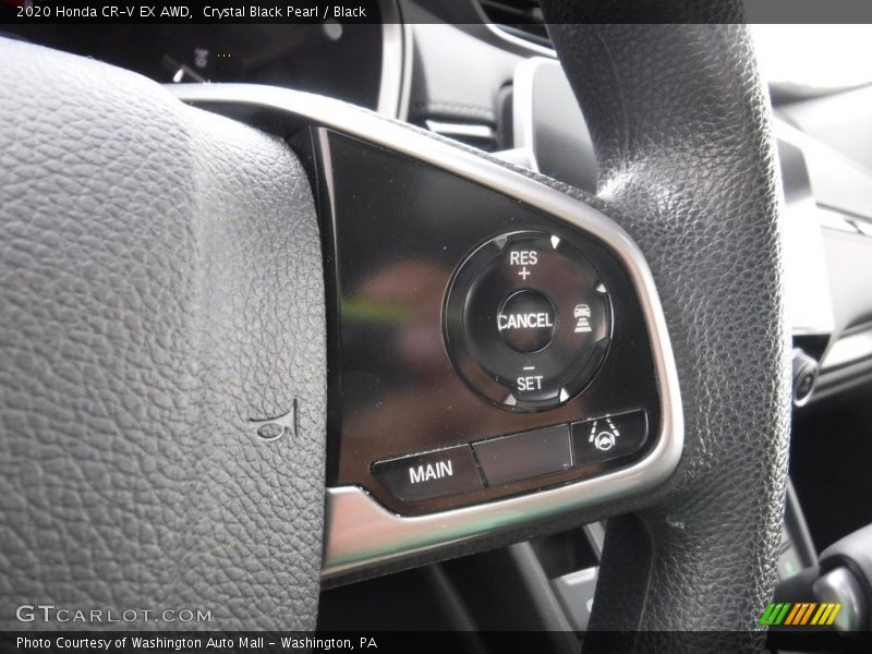 Crystal Black Pearl / Black 2020 Honda CR-V EX AWD