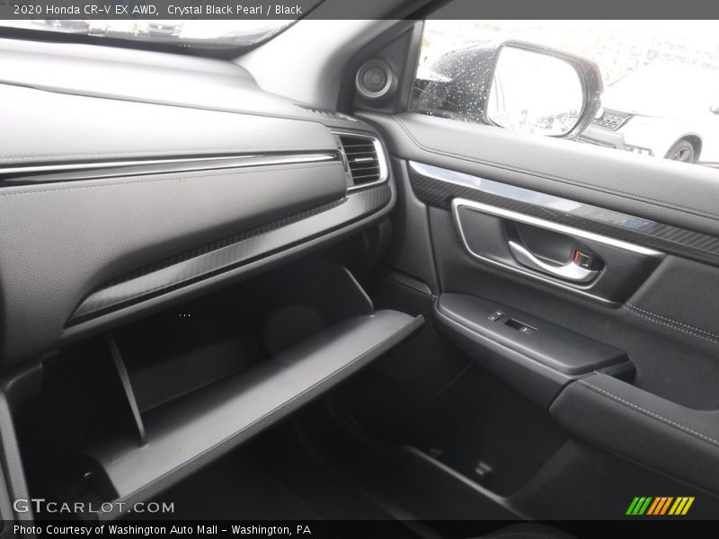 Crystal Black Pearl / Black 2020 Honda CR-V EX AWD