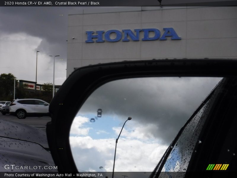 Crystal Black Pearl / Black 2020 Honda CR-V EX AWD
