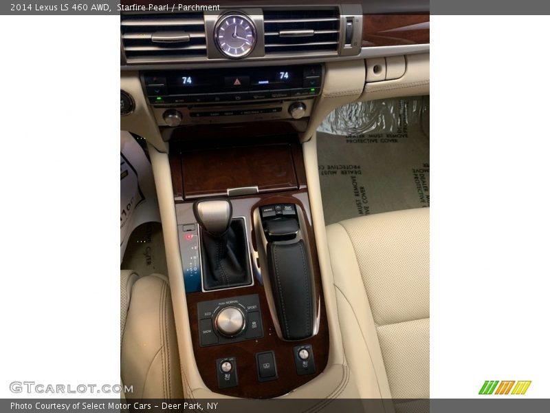 Starfire Pearl / Parchment 2014 Lexus LS 460 AWD