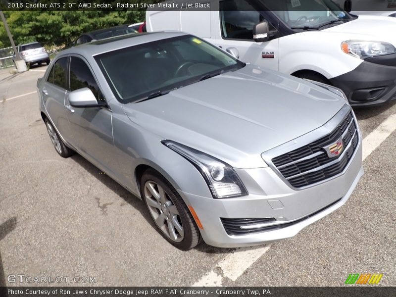 Front 3/4 View of 2016 ATS 2.0T AWD Sedan