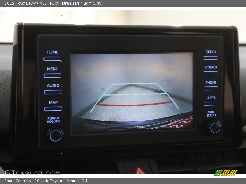 Ruby Flare Pearl / Light Gray 2019 Toyota RAV4 XLE