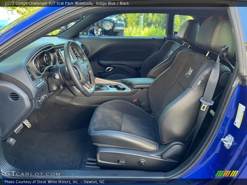 Front Seat of 2022 Challenger R/T Scat Pack Widebody