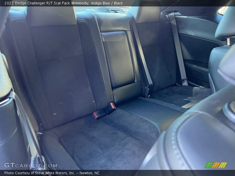 Rear Seat of 2022 Challenger R/T Scat Pack Widebody