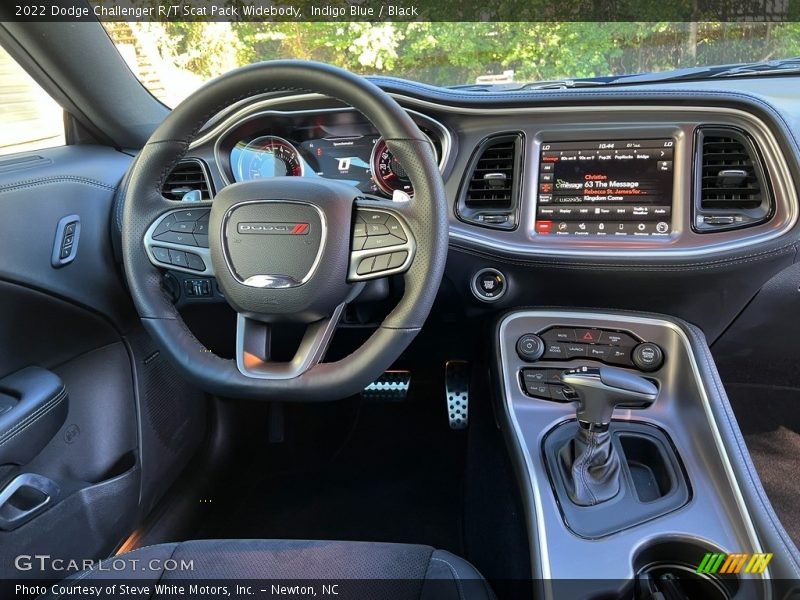 Controls of 2022 Challenger R/T Scat Pack Widebody