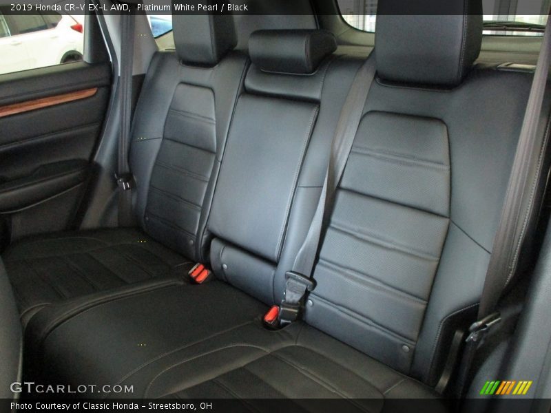 Platinum White Pearl / Black 2019 Honda CR-V EX-L AWD
