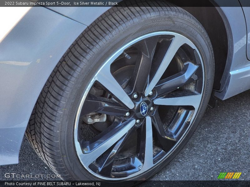 Ice Silver Metallic / Black 2022 Subaru Impreza Sport 5-Door