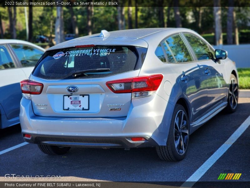 Ice Silver Metallic / Black 2022 Subaru Impreza Sport 5-Door