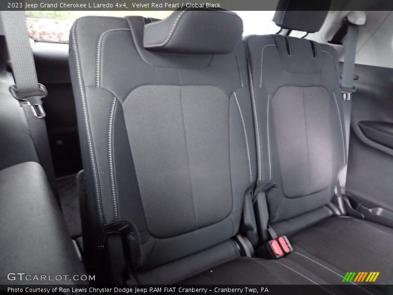Velvet Red Pearl / Global Black 2023 Jeep Grand Cherokee L Laredo 4x4