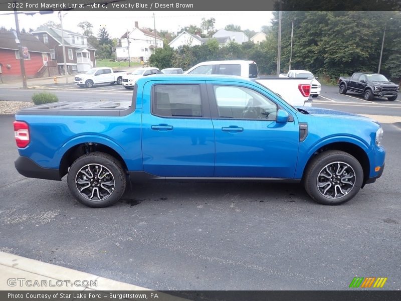  2022 Maverick Lariat Hybrid Velocity Blue