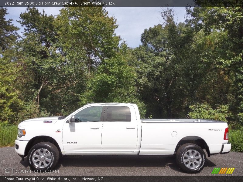 Bright White / Black 2022 Ram 3500 Big Horn Crew Cab 4x4