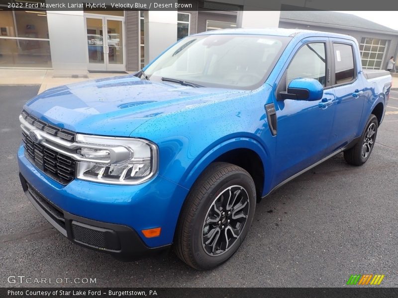  2022 Maverick Lariat Hybrid Velocity Blue