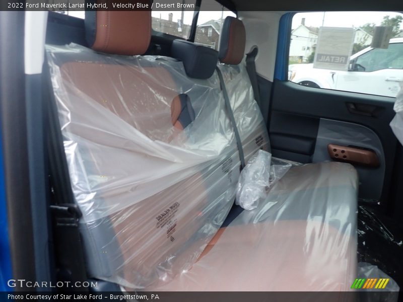 Rear Seat of 2022 Maverick Lariat Hybrid