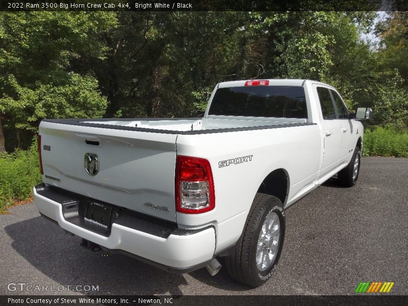 Bright White / Black 2022 Ram 3500 Big Horn Crew Cab 4x4