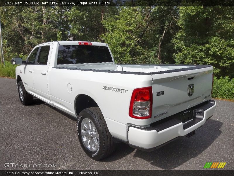 Bright White / Black 2022 Ram 3500 Big Horn Crew Cab 4x4