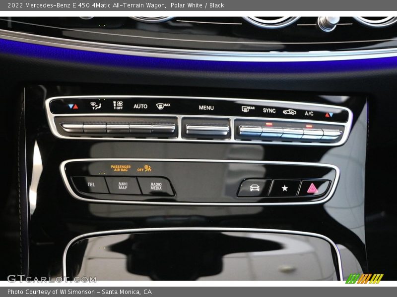 Controls of 2022 E 450 4Matic All-Terrain Wagon