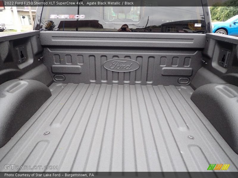 Agate Black Metallic / Black 2022 Ford F150 Sherrod XLT SuperCrew 4x4