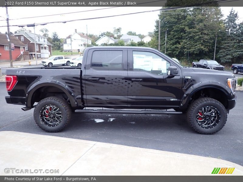  2022 F150 Sherrod XLT SuperCrew 4x4 Agate Black Metallic