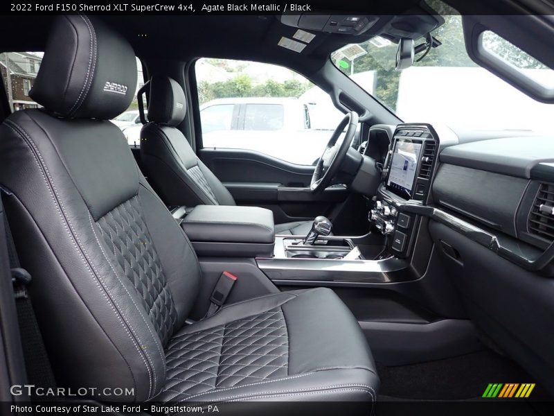 Front Seat of 2022 F150 Sherrod XLT SuperCrew 4x4