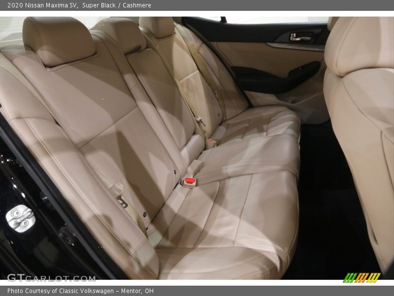 Rear Seat of 2020 Maxima SV