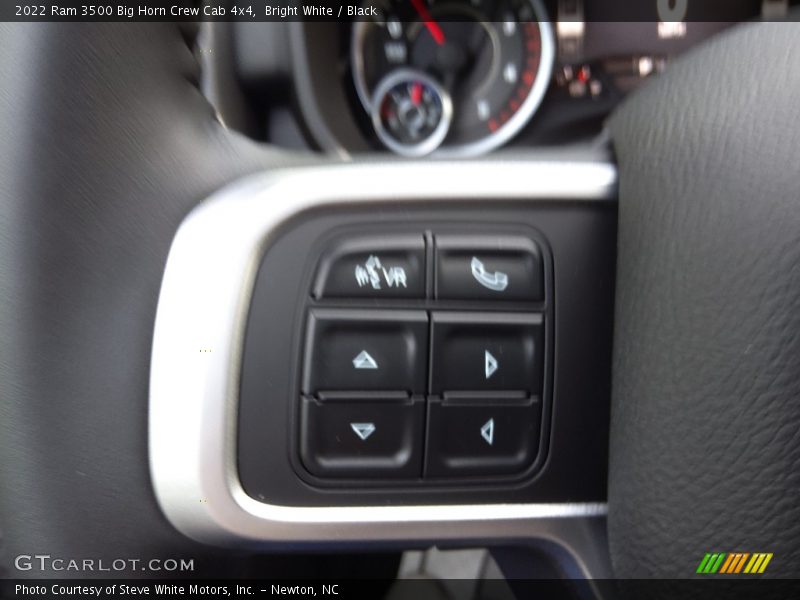 Bright White / Black 2022 Ram 3500 Big Horn Crew Cab 4x4