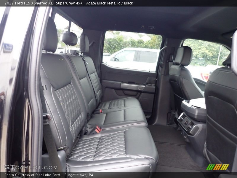 Rear Seat of 2022 F150 Sherrod XLT SuperCrew 4x4